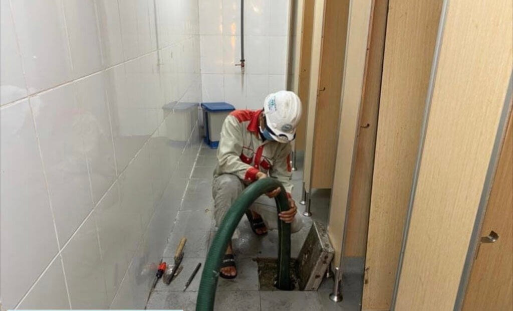 thông tắc cống tại bắc từ liêm