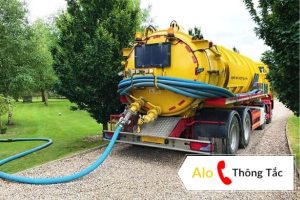 Thông tắc cống tại cầu giấy