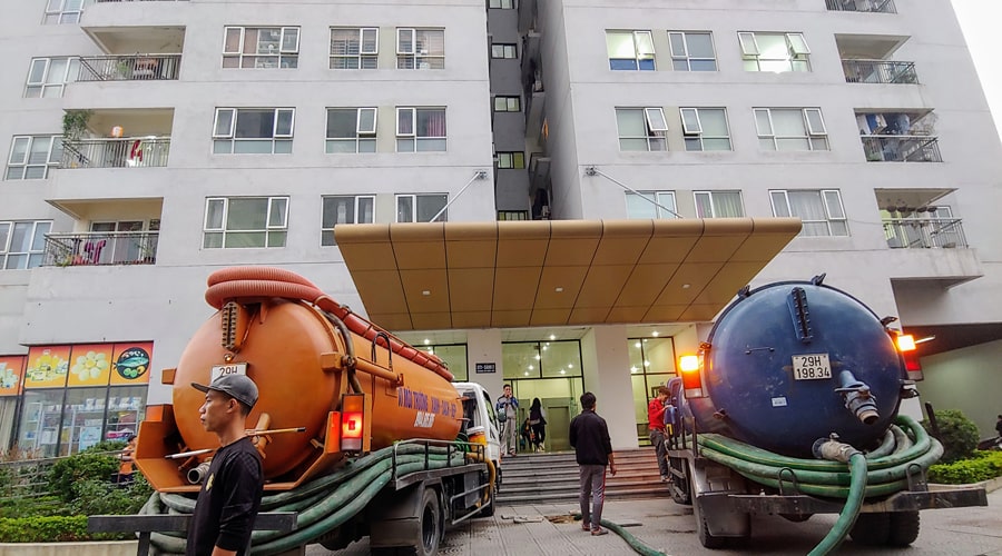 hút bể phốt tại bắc từ liêm