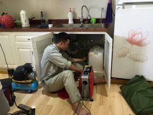 thông bồn rửa chén quận 8