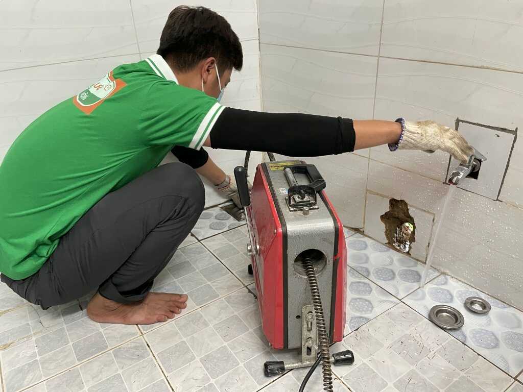 Thông cống nghẹt Gò Công