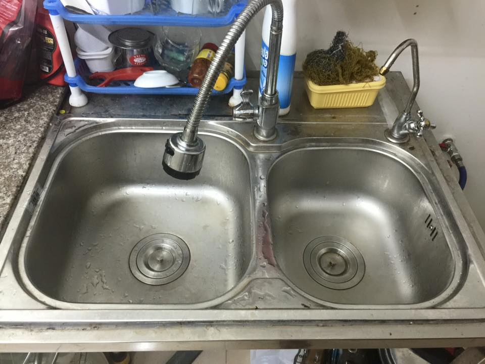 dịch vụ thông tắc chậu rửa bát tại sơn trà giá rẻ