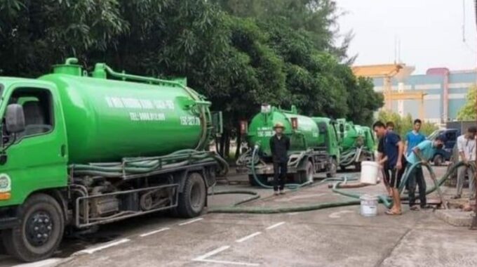 dịch vụ Thông tắc cống tại cẩm phả giá rẻ