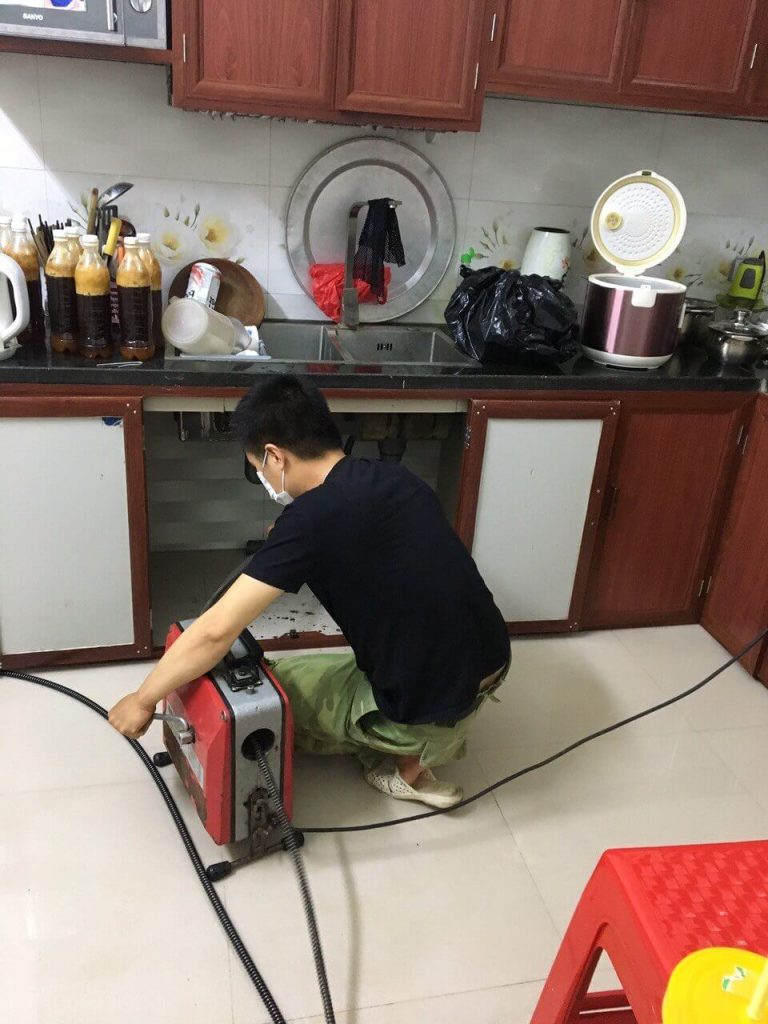 thợ thông tắc chậu rửa bát tại hai bà trưng gần đây