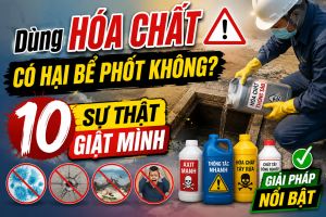 Dùng Hóa Chất Có Hại Bể Phốt Không