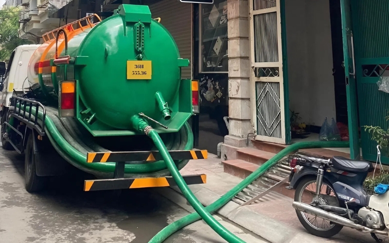 Hút hầm cầu Quảng Nam