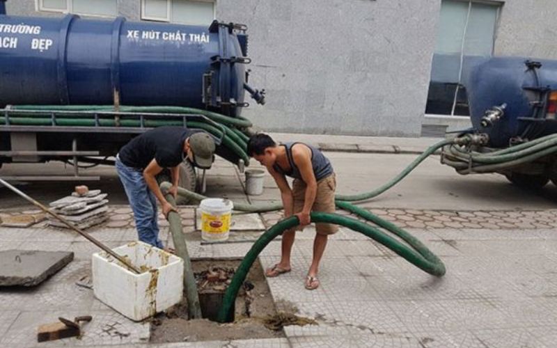 dịch vụ Hút hầm cầu Kon Tum