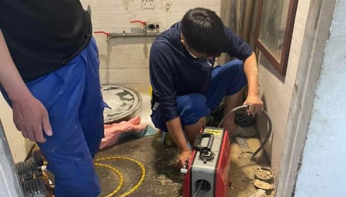 dịch vụ Thông cống khu chung cư giá rẻ
