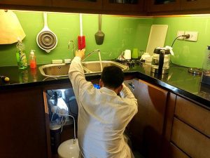thông tắc chậu rửa bát tại ứng hòa