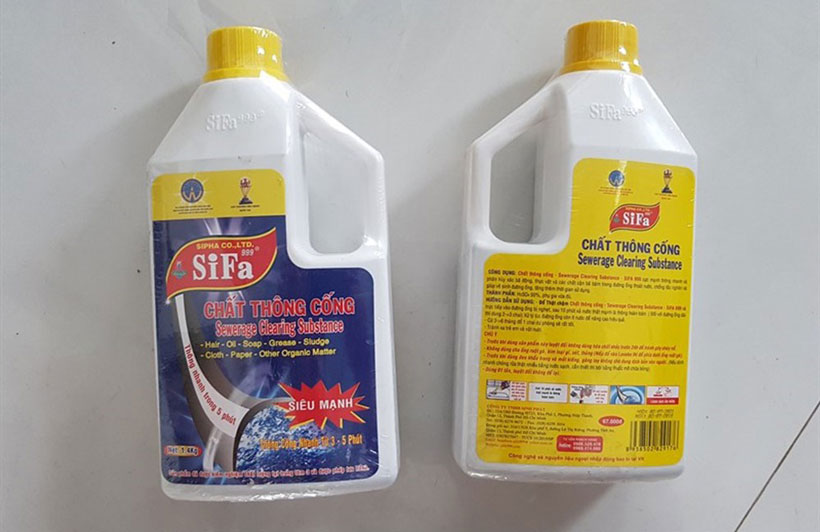 hóa chất thông cống