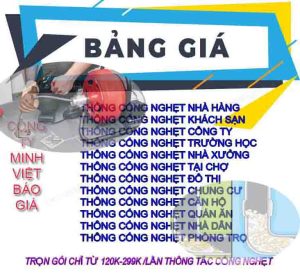 giá thông cống nghẹt