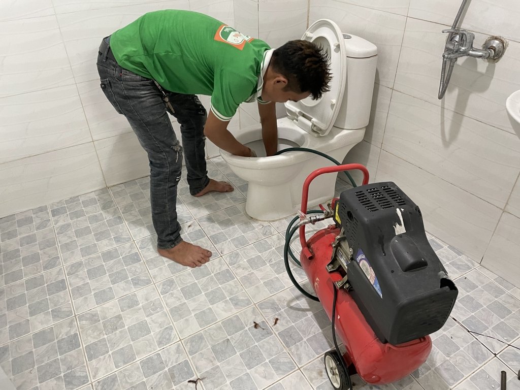 dịch vụ thông bồn cầu bắc tân uyên giá rẻ