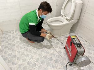thông tắc bồn cầu tại mỹ đình