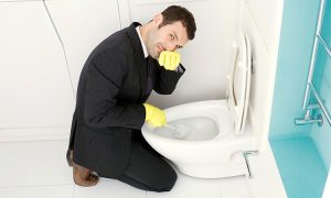 xử lý mùi hôi bồn cầu
