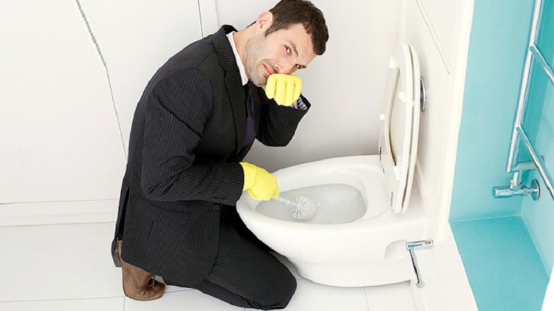 nguyên nhân bồn cầu bị nghẹt
