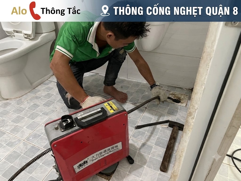 thông cống nghẹt quận 8