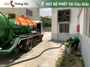 Hút bể phốt Tại Cầu Giấy