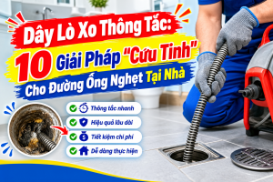 Dây Lò Xo Thông Tắc