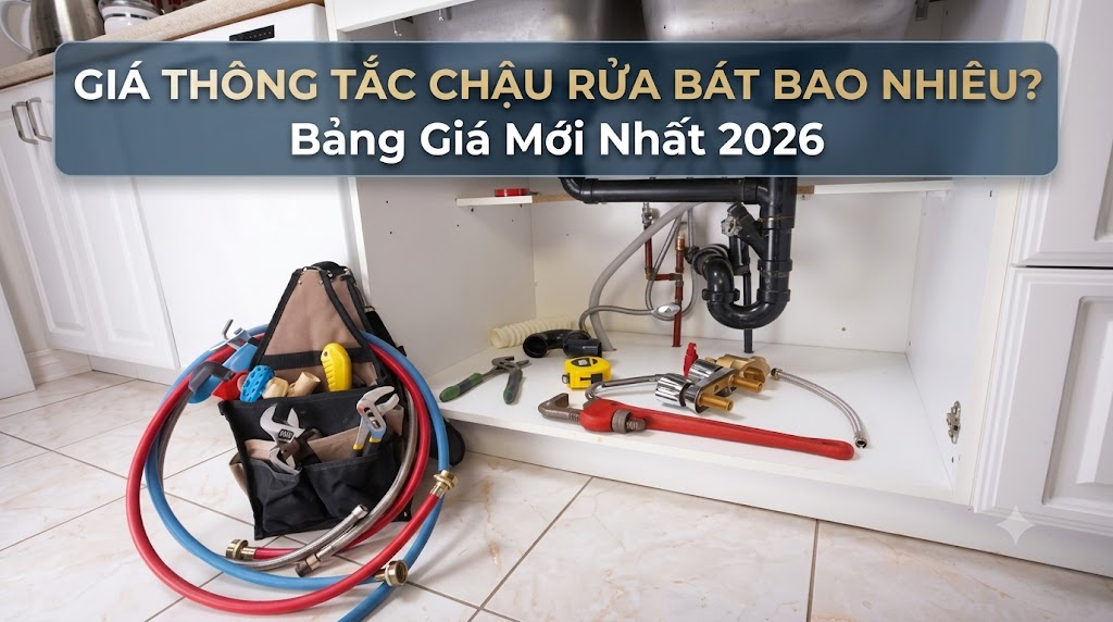 Giá Thông Tắc Chậu Rửa Bát