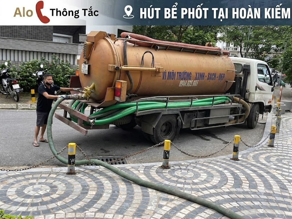 hút bể phốt tại hoàn kiếm