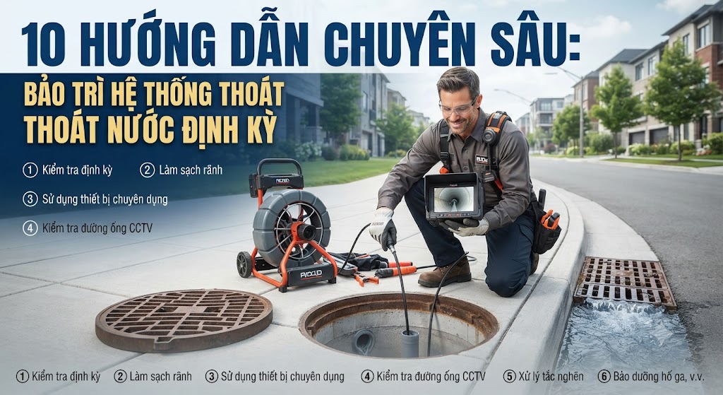 Bảo Trì Hệ Thống Thoát Nước