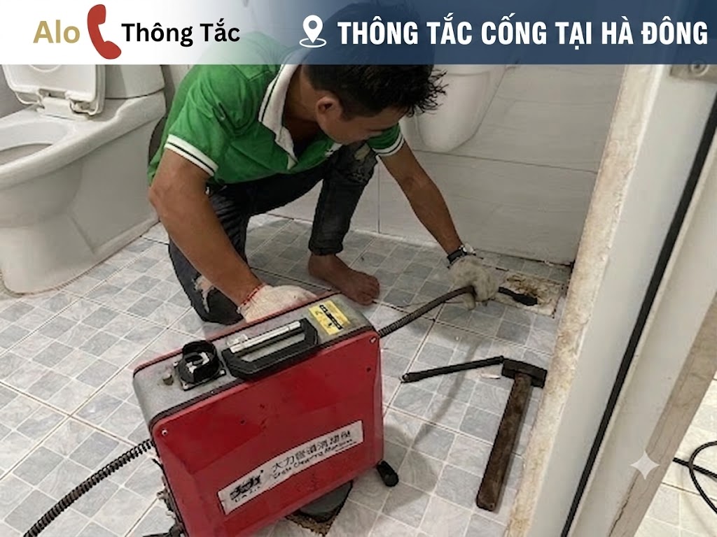 Thông Tắc Cống Tại Hà Đông