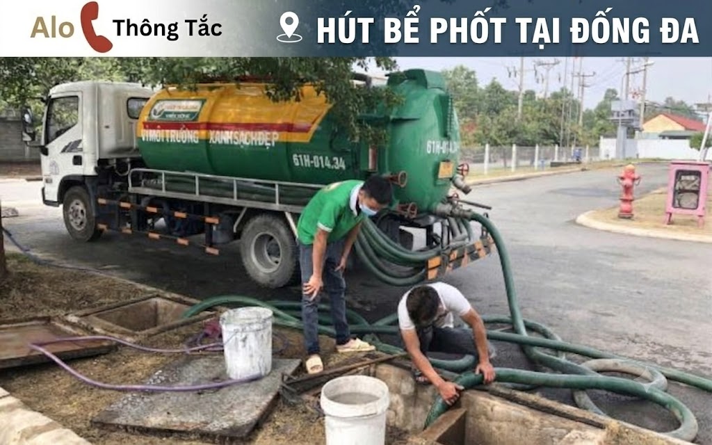 Hút Bể Phốt Tại Đống Đa