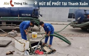 Hút bể phốt tại Thanh Xuân