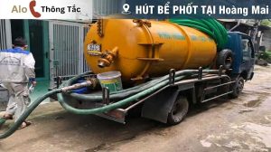 Hút bể phốt tại Hoàng Mai