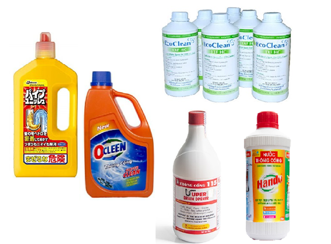 Dung Dịch Thông Tắc Chậu Rửa Bát