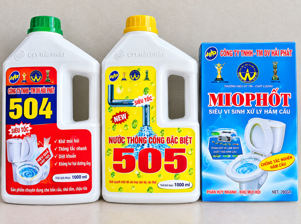 Nước Thông Tắc Bồn Cầu Hiệu Quả