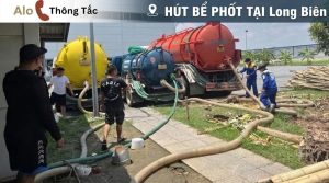 hút bể phốt tại Long Biên