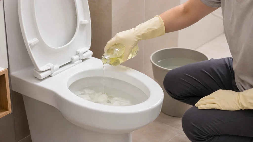 Tắc Bồn Cầu Do Giấy Vệ Sinh