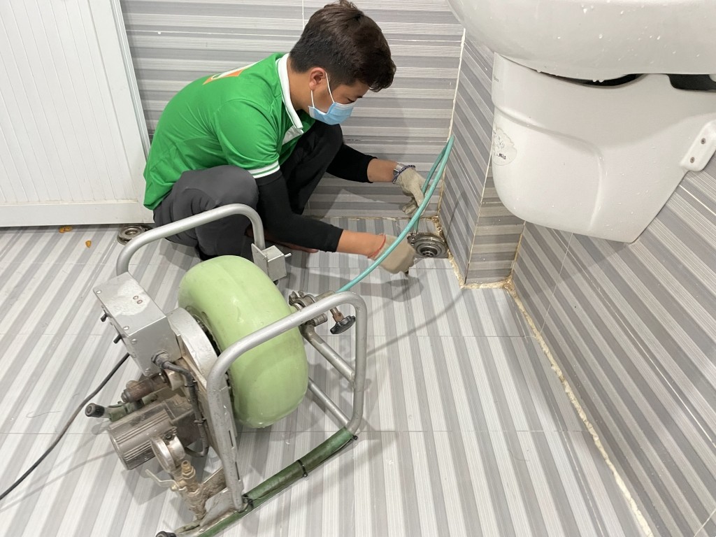 Thông cống nghẹt tại phú mỹ hưng
