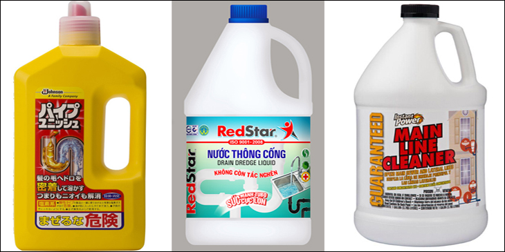 Dung Dịch Thông Tắc Chậu Rửa Bát