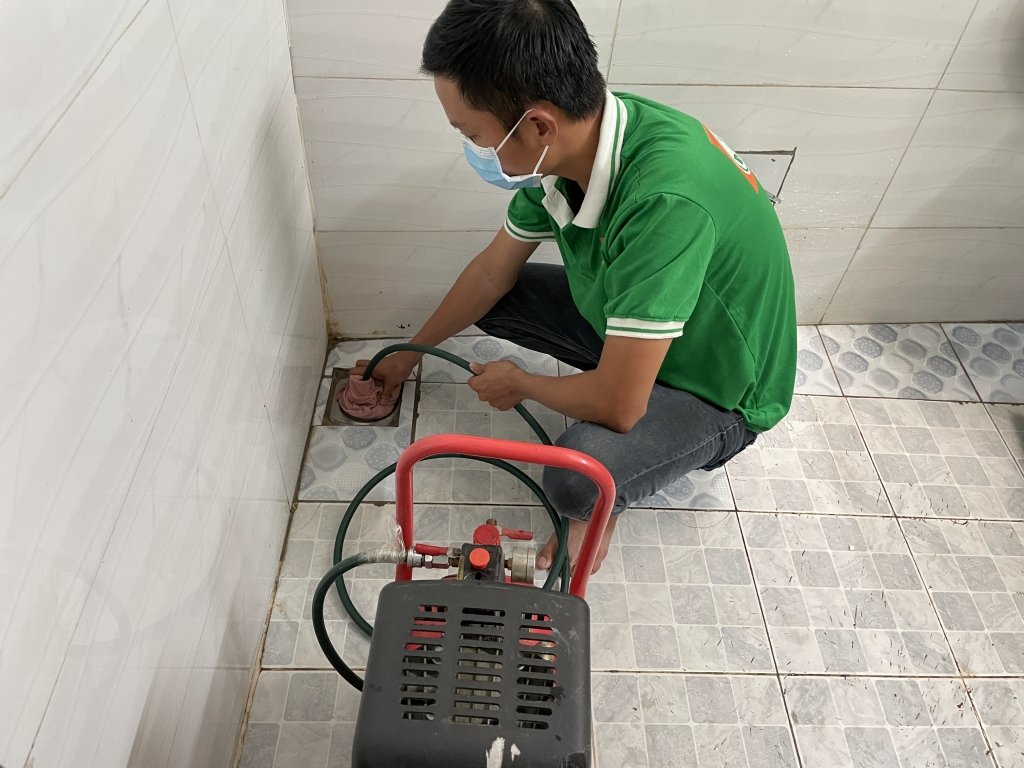 Thông cống nghẹt tại phú mỹ hưng