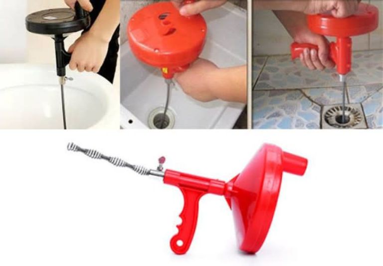 Máy Thông Tắc Bồn Cầu Mini
