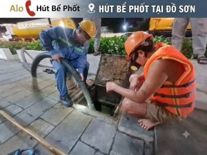 hút bể phốt tại quận đồ sơn