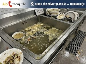 thông tắc cống tại An Lão