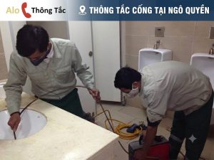 Thông Tắc Cống Tại Quận Ngô Quyền