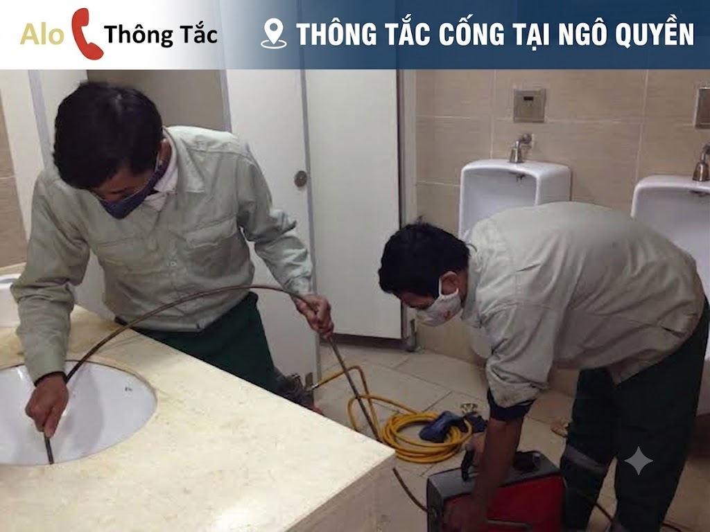 Thông Tắc Cống Tại Quận Ngô Quyền