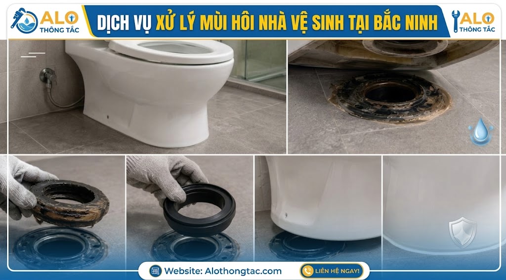 xử lý mùi hôi nhà vệ sinh tai bắc ninh